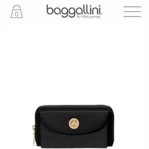Gently Used Black Baggallini Kyoto Wallet